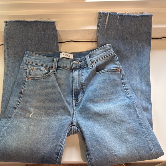 PISTOLA Lennon high waisted chew hem - Picture 8 of 12